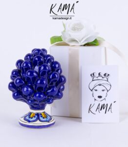 bomboniera-pigna-siciliana blu