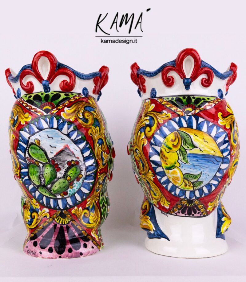 teste di moro siciliane ceramica caltagirone