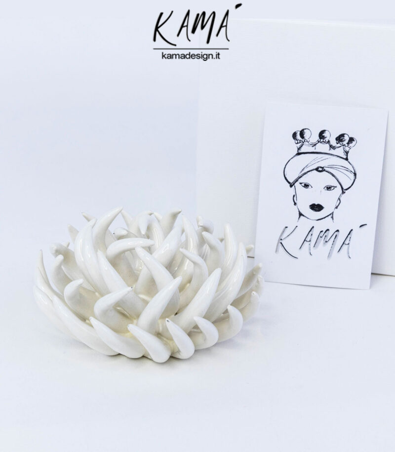 anemone ceramica bianco