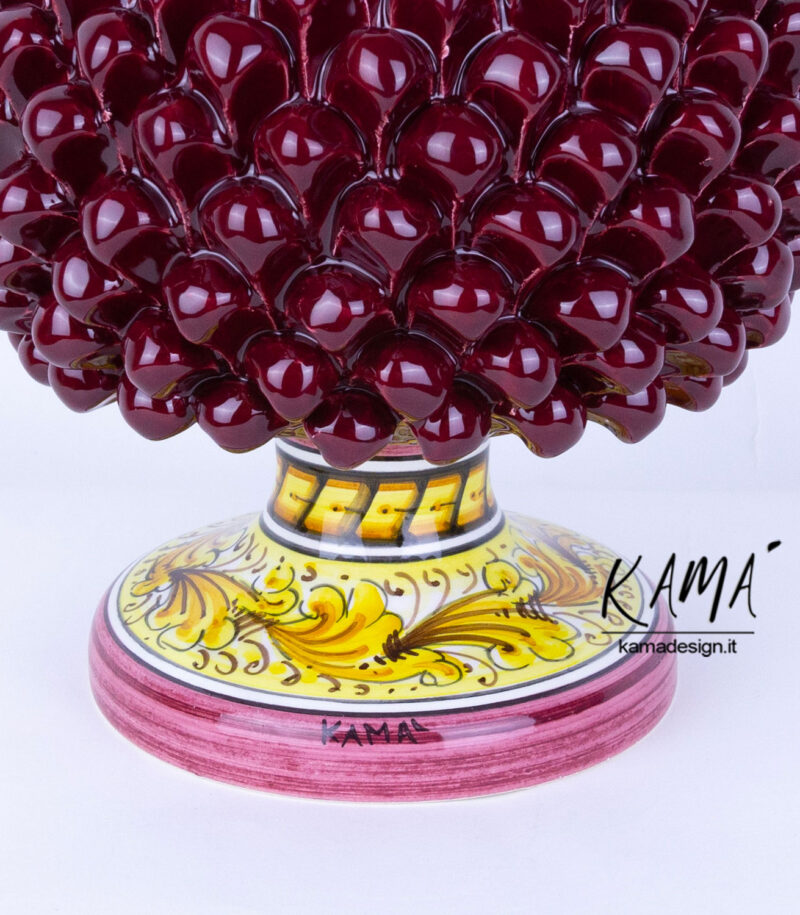 Cachepot Pigna bordeaux - immagine 2
