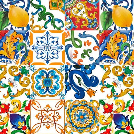 Base maiolica per scatola